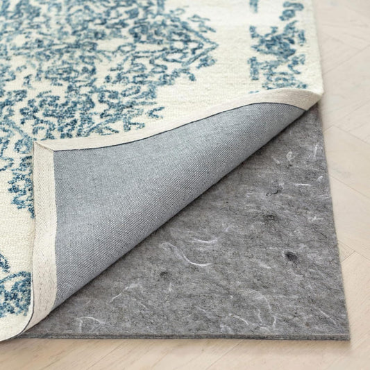RUGPADUSA - Dual Surface - 6'x9' - 1/8" Thick - Felt + Rubber - Non-Slip Backing Rug Pad - Adds Low-Profile Comfort and Protection