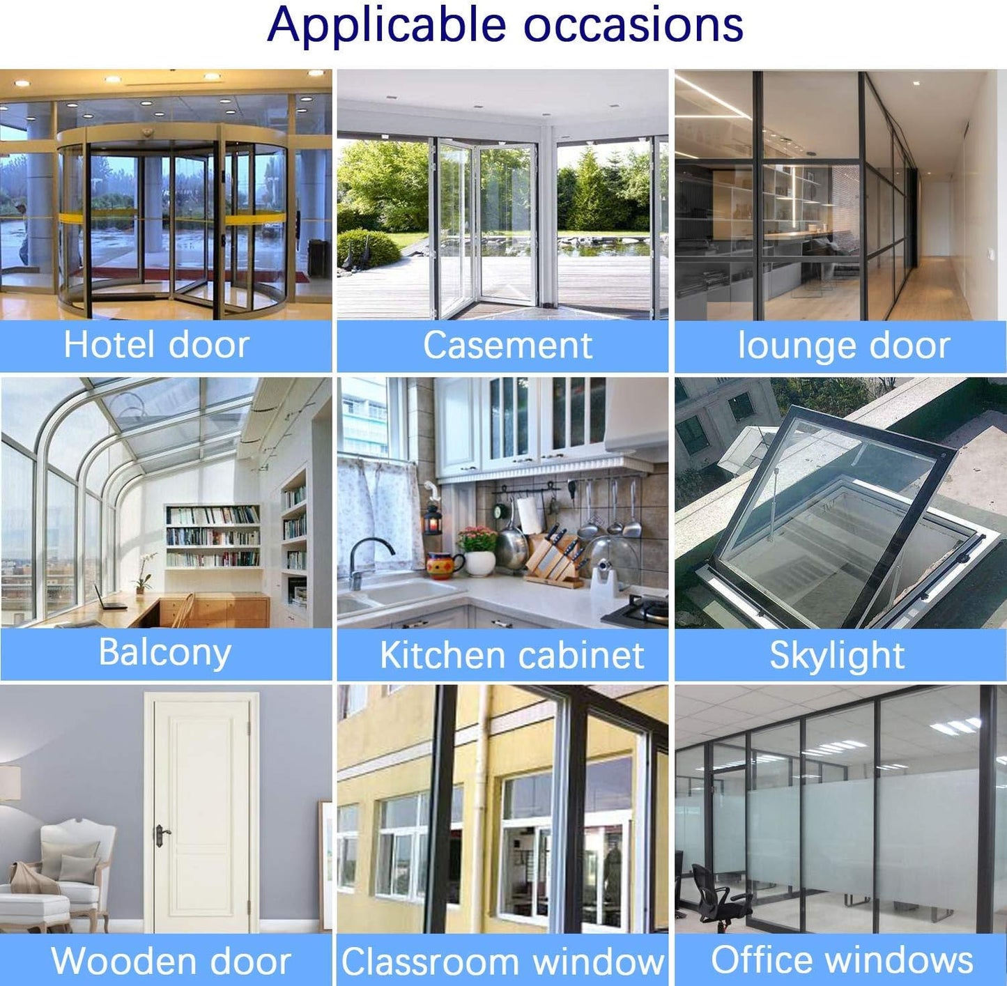 TAROSE Weather Stripping, Silicone Door Seal Strip Door, Window, Transparent 16 Feet Long (Width 25mm)