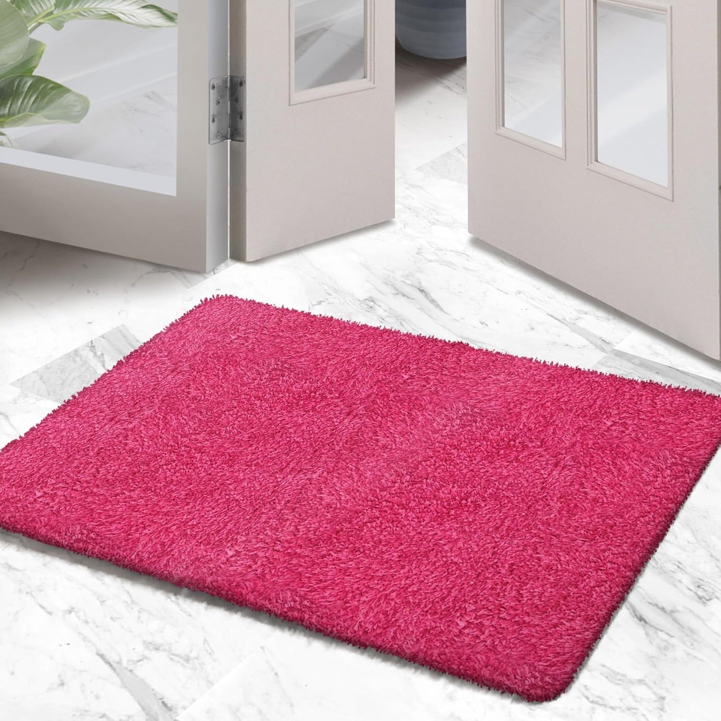 Premium Microfiber Indoor Door Mat – 24"x36" Washable Entry Mat, Non-Slip, Waterproof Backing, Super Absorbent, Low Profile Entryway Doormat for Indoor Entrance