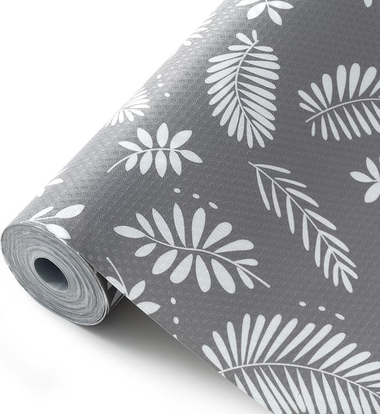 Cooyes Shelf and Drawer Liners for Kitchen Cabinets, Non Adhesive Cabinet Liner, EVA Waterproof Durable Non-Slip Drawer Mats for Shelves, Refrigerator, Storage, Desks