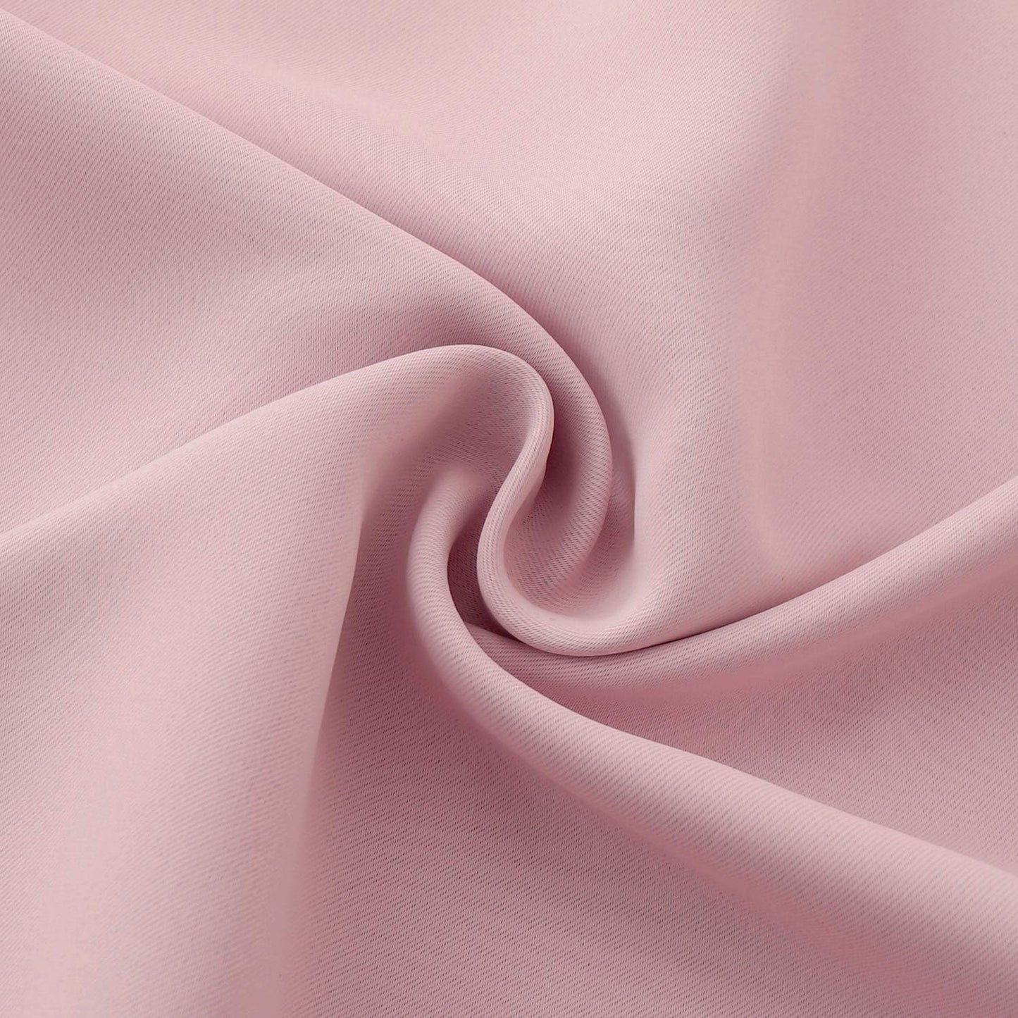 BGment Baby Pink Room Darkening Curtains for Short Window - Rod Pocket Thermal Insulated Blackout Curtains for Girl Bedroom, 42 x 40 Inch, 2 Panels