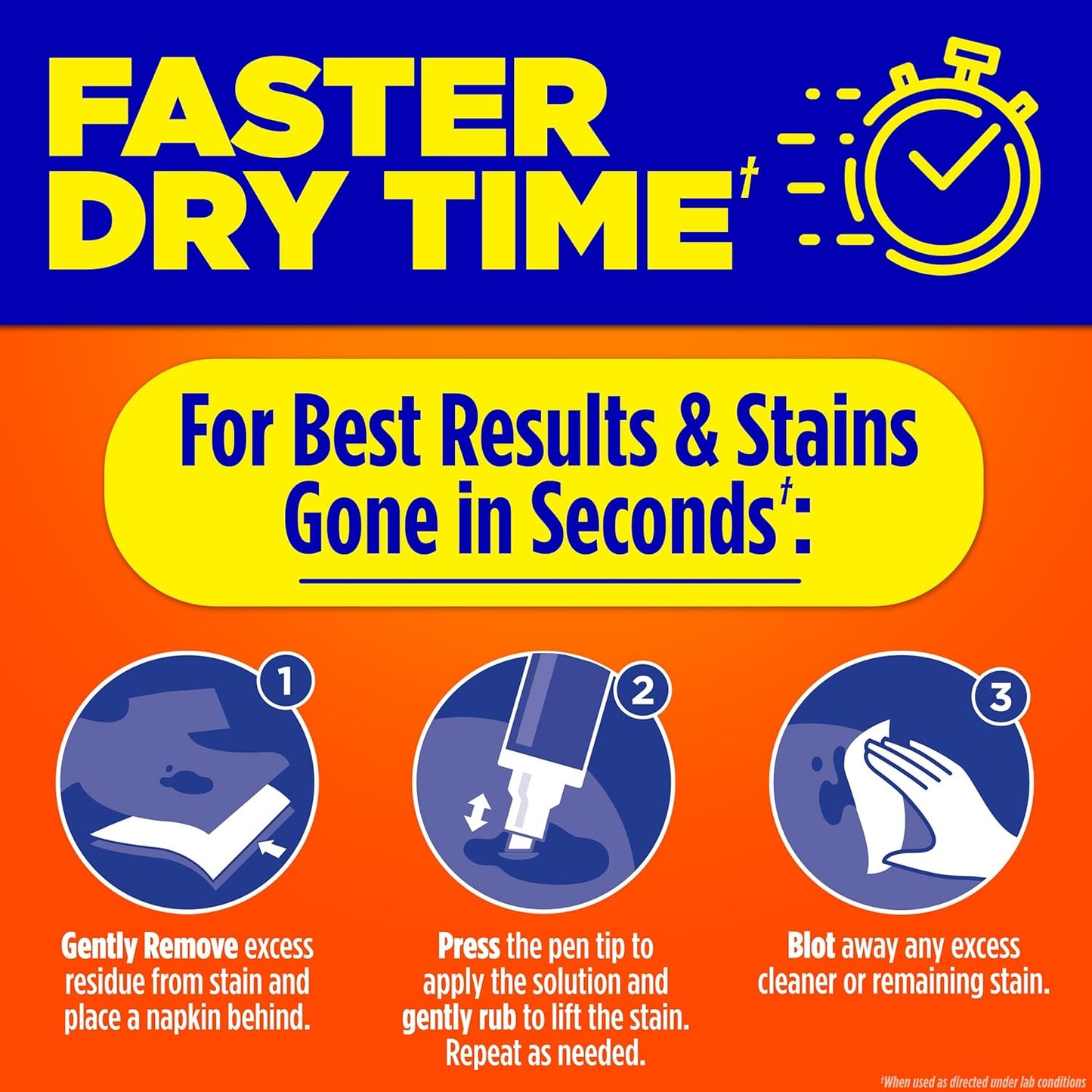 Tide Stain Remover for Clothes, Tide To Go Pen, Instant Stain & Spot Remover for Clothes, Travel & Pocket Size, 5 Count (Pack of 1) (Packaging May Vary)