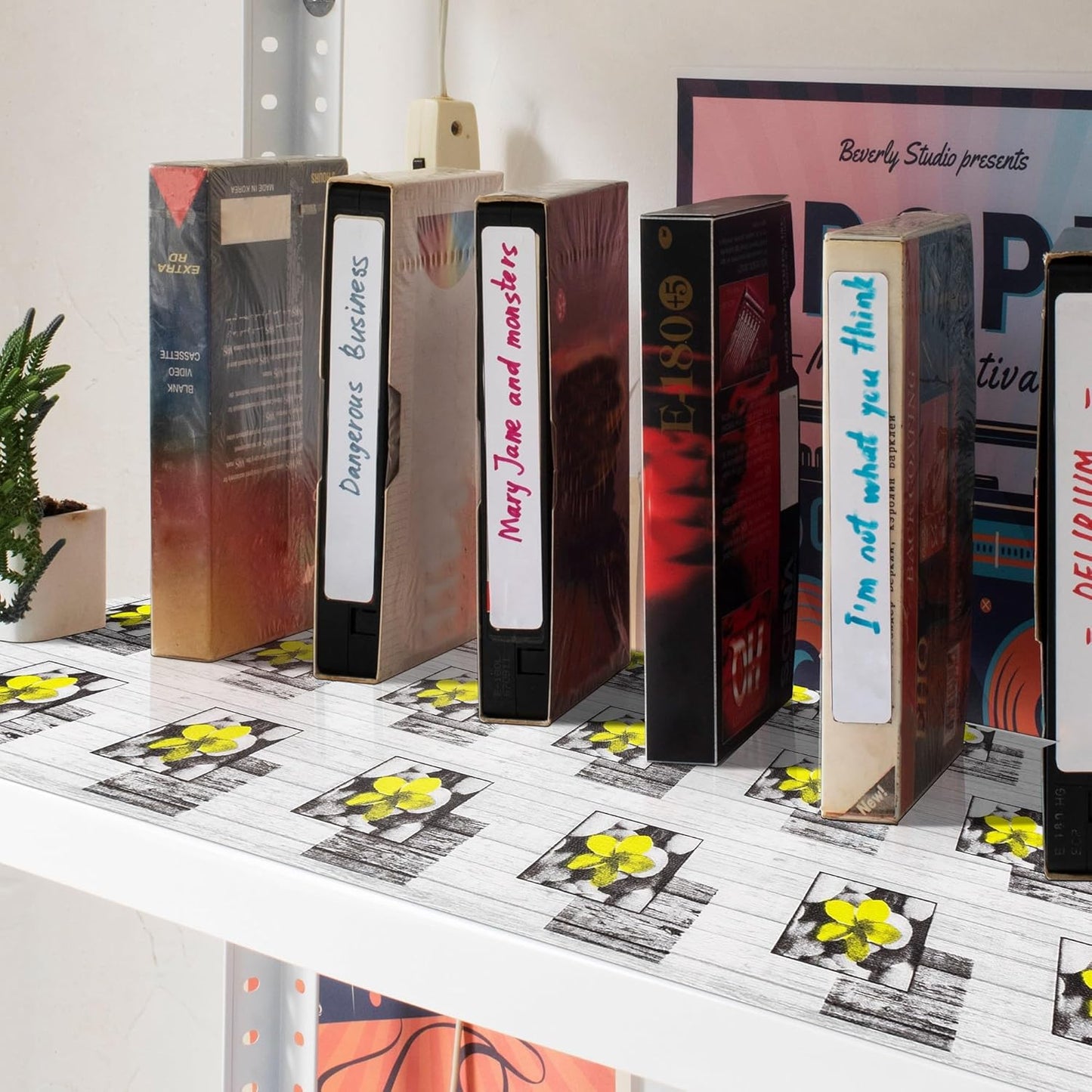 Shelf Liner 18" W x 288" L Non Adhesive Kitchen Drawer Liner, Waterproof Shelf Liner Durable Anti-Slip for Kitchen Cabinets