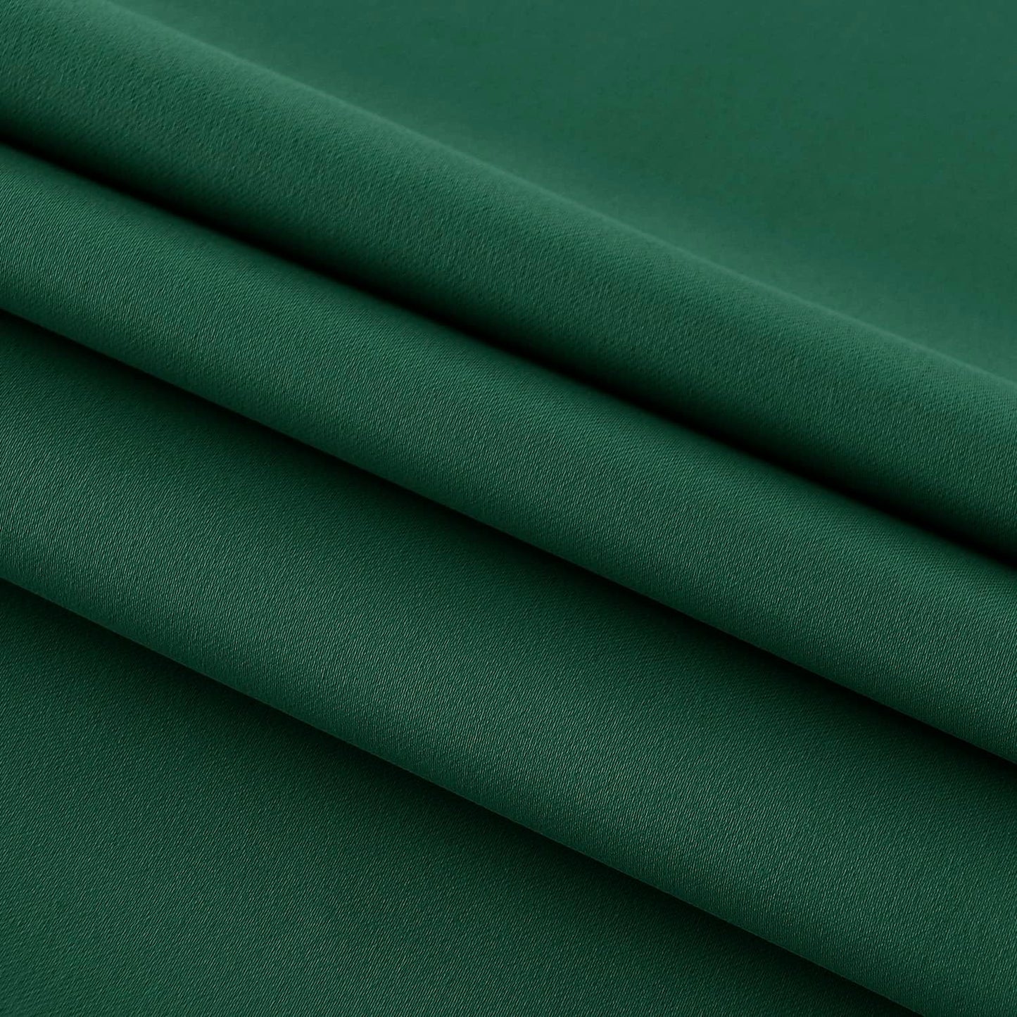 DWCN French Door Curtains – Rod Pocket Thermal Blackout Curtain for Doors with Glass Window, Kitchen and Patio Doors for Privacy, 36 X 72 Inches Long, 1 Curtain Panel with Tieback,Hunter Green