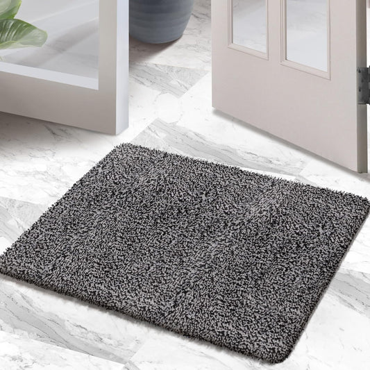 Premium Microfiber Indoor Door Mat – 20"x30" Washable Entry Mat, Non-Slip, Waterproof Backing, Super Absorbent, Low Profile Entryway Doormat for Indoor Entrance