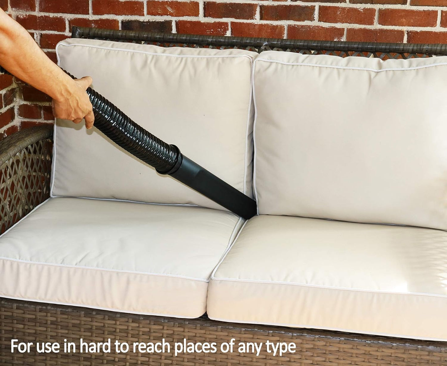 Shop Vac Accessories 2 1/2 inch Attachments (2.5 Wet Dry Vac Accessories - Floor Brush, Dust Brush, Crevice Tool for Shop Vac (3-Pack Attachments)