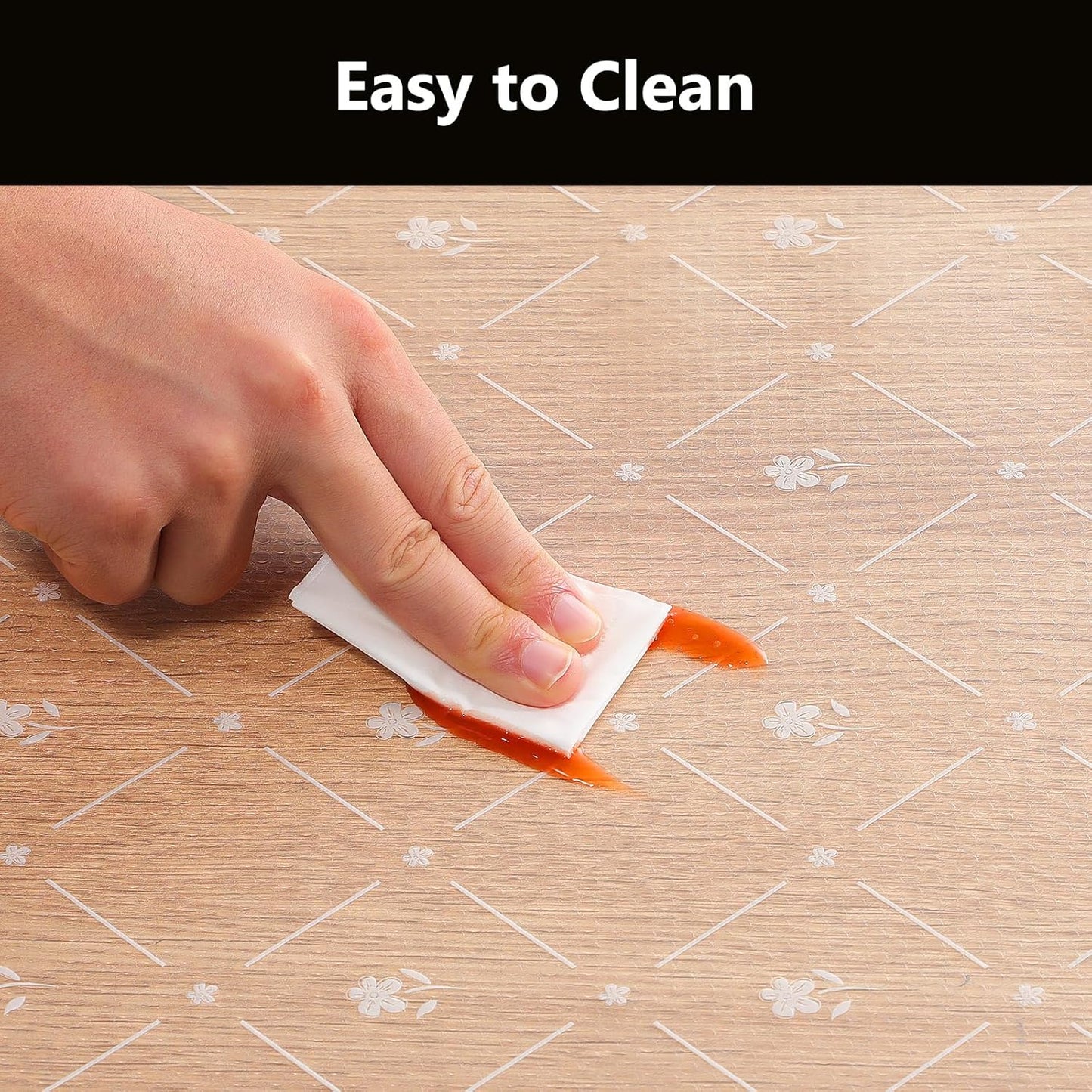 INNOLITES Shelf Liners for Kitchen Cabinets, Non Adhesive Drawer Cabinet Liner, Waterproof Oil-Proof Non-Slip Shelf Liner for Kitchen Pantry Refrigerator 11.8" x 360"