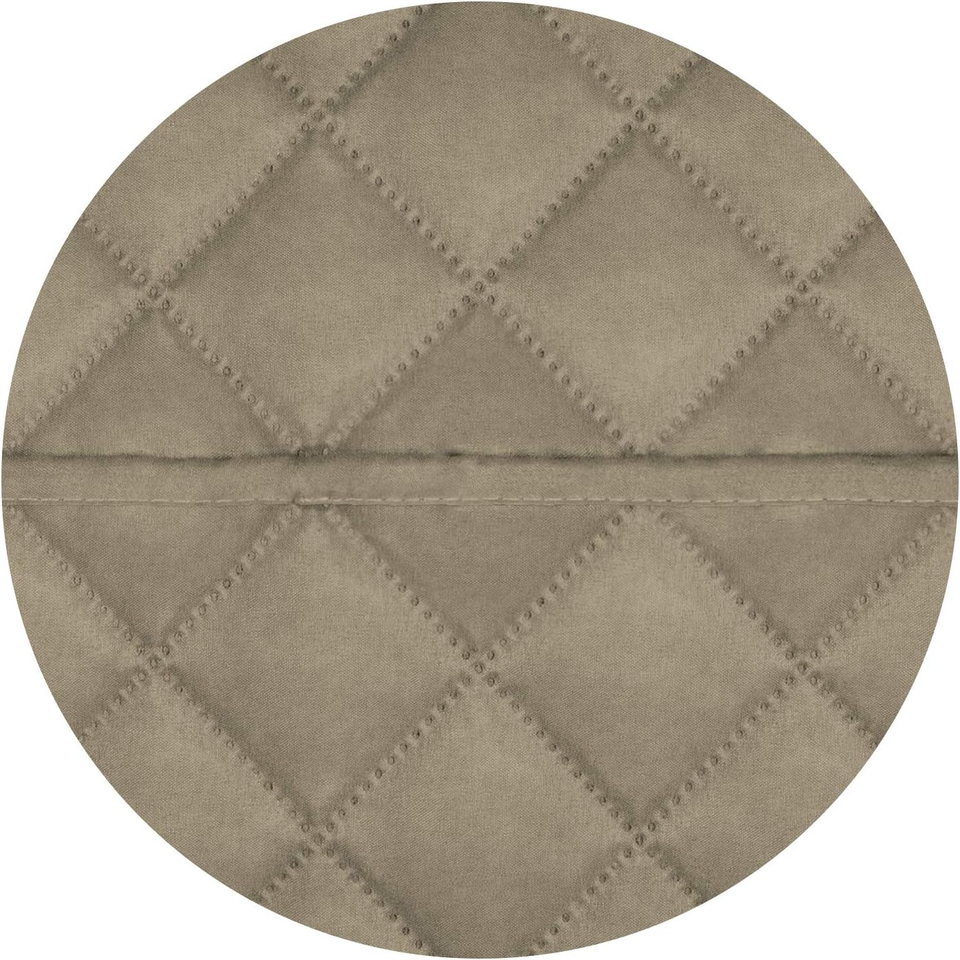 PureFit Reversible Quilted Sofa Cover, Water Resistant Slipcover Furniture Protector, Washable Couch Cover with Non Slip and Elastic Straps for Kids, Dogs, Pets (Chair, Beige/Beige)