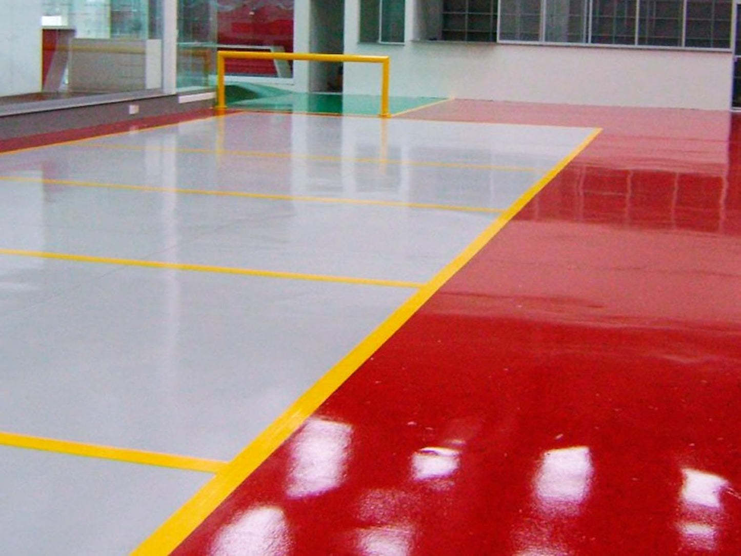 Coloredepoxies 10009 Red Epoxy Resin Coating Made with Beautiful and Vibrant Pigments, 100% solids, For Garage Floors, Basements, Concrete and Plywood. 3 Quart Kit