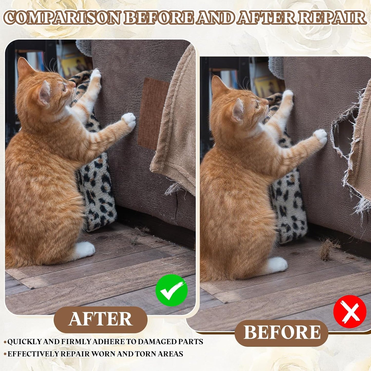 PATIKIL Linen Repair Patch, 8 x 11 Inch Self-Adhesive Linen Fabric Repair Patches for Sofa Couch Clothes Handbag Tents Car Seats Furniture, Grass Green