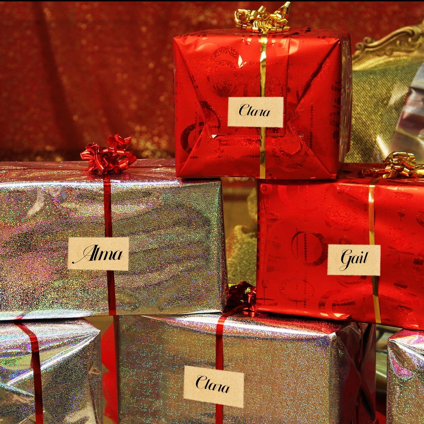 STARLIBOO Kraft Paper Rectangle Removable Moving Labels, 250 Labels, 2*3 Inch, Color-Coding Labels