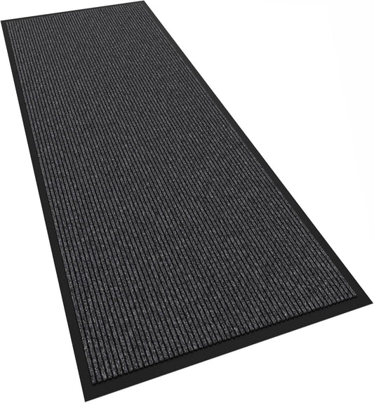 Front Door Mat, 72" x 36" Heavy Duty Indoor Outdoor Doormat, Non-Slip Welcome Mats for Entryway, Rubber Backing Low Profile Commercial Door Mats