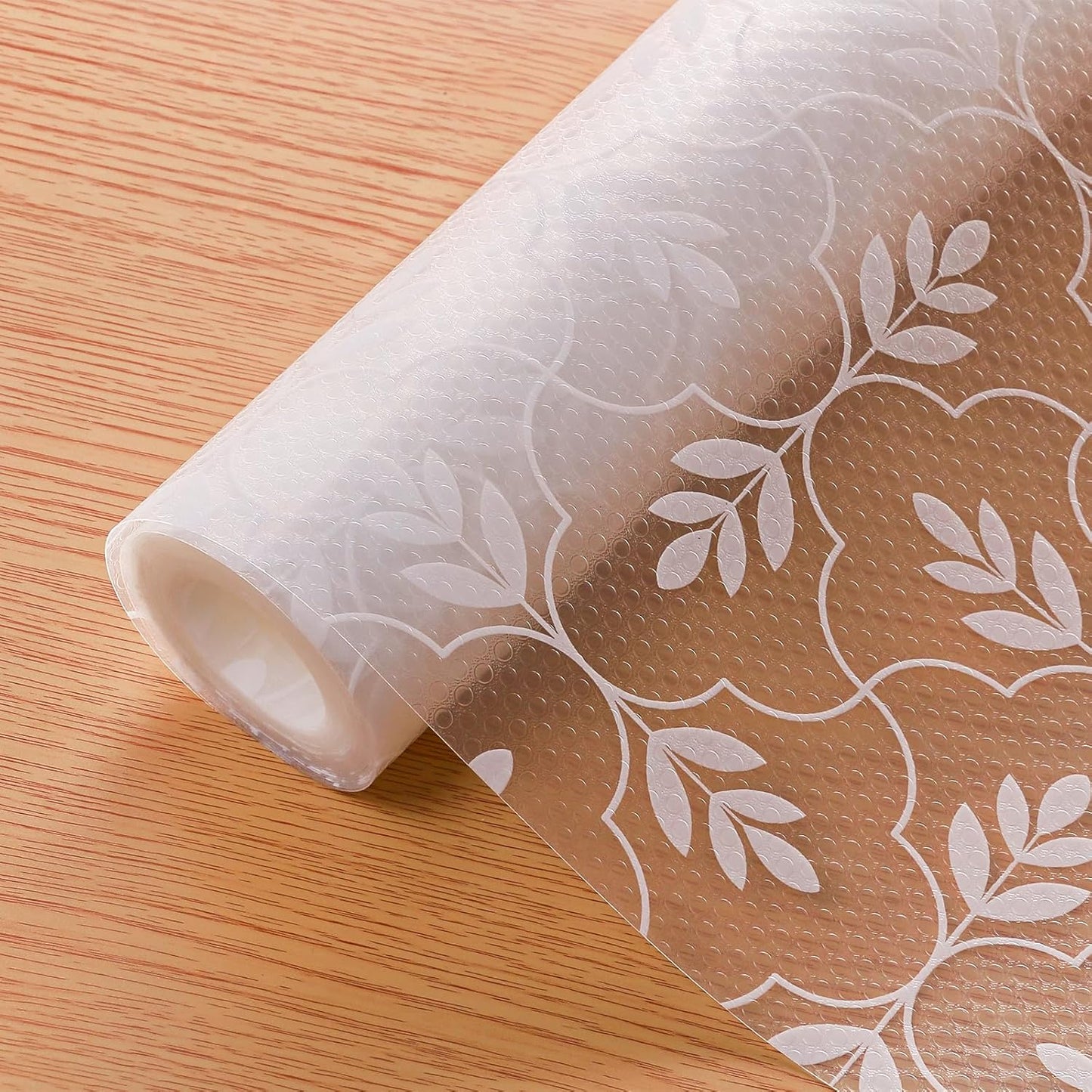 Cooyes Shelf Paper for Kitchen Cabinets Non Adhesive, Waterproof & Oil-Proof Kitchen Drawer Liner for Refrigerator Drawer Fridge Cupboard (23.6 Inch W x 354 Inch L)