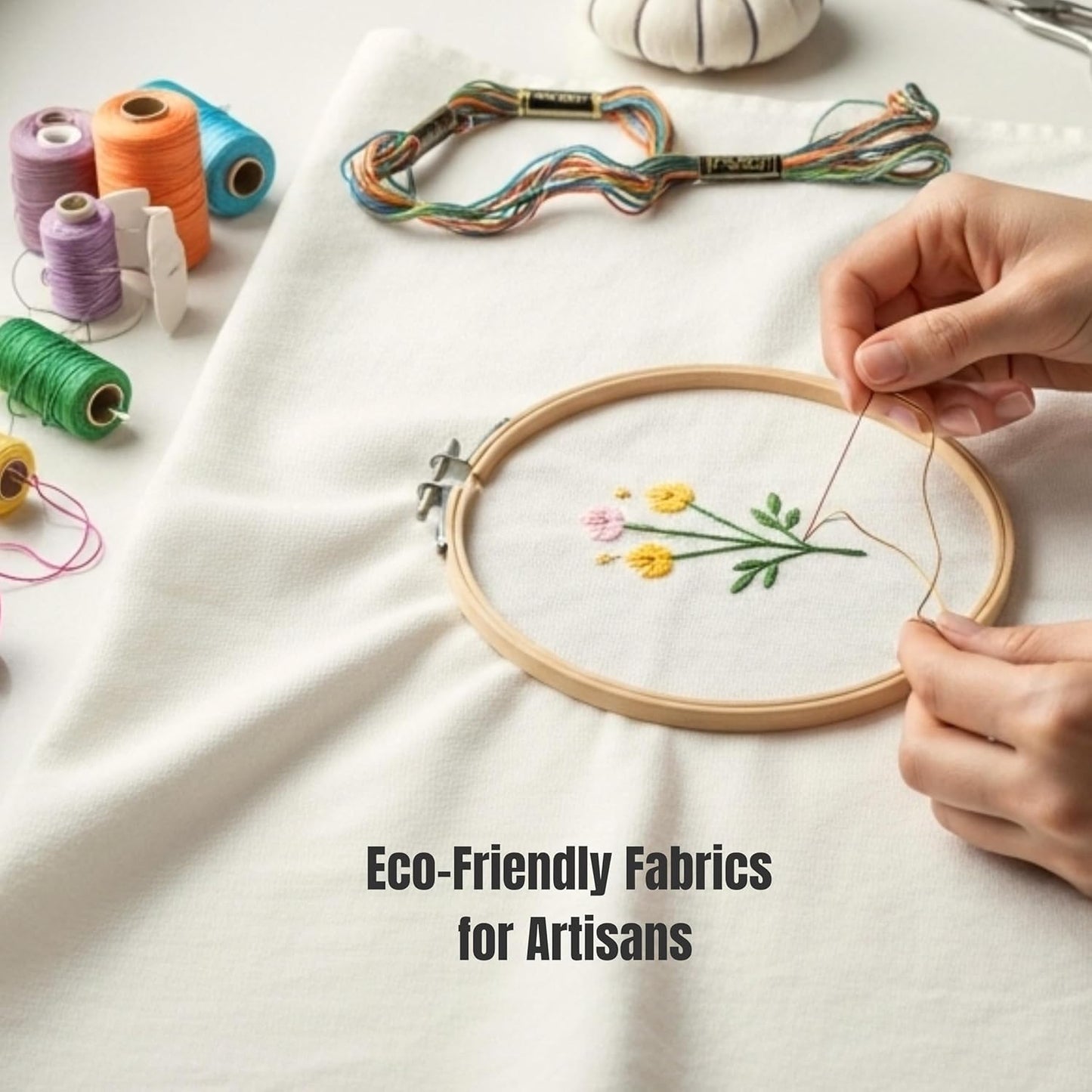 WHITEWRAP Flour Sack Towels| Tea Towel for Crafts| Kitchen Dish Cotton Blank Towel for Embroidery|Baking Bread Proofing Linen Cover| Thick Absorbent Quick Dry| 3Pack 28"x28" Natural