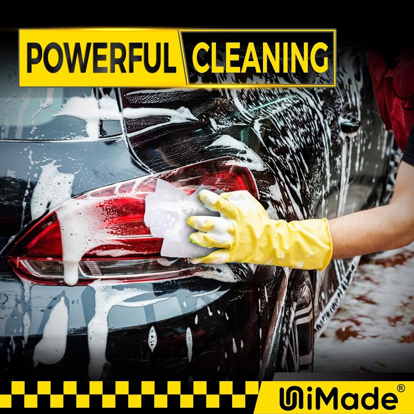 Shop Towels, 100 Pack Commercial Grade Work Rags Microfiber Towels for Cars Cleaning Rags Bulk Detailing Cloth for Automotive Bar Mechanic Restaurant Garage Housekeeping, 11.5"x 11.5", White