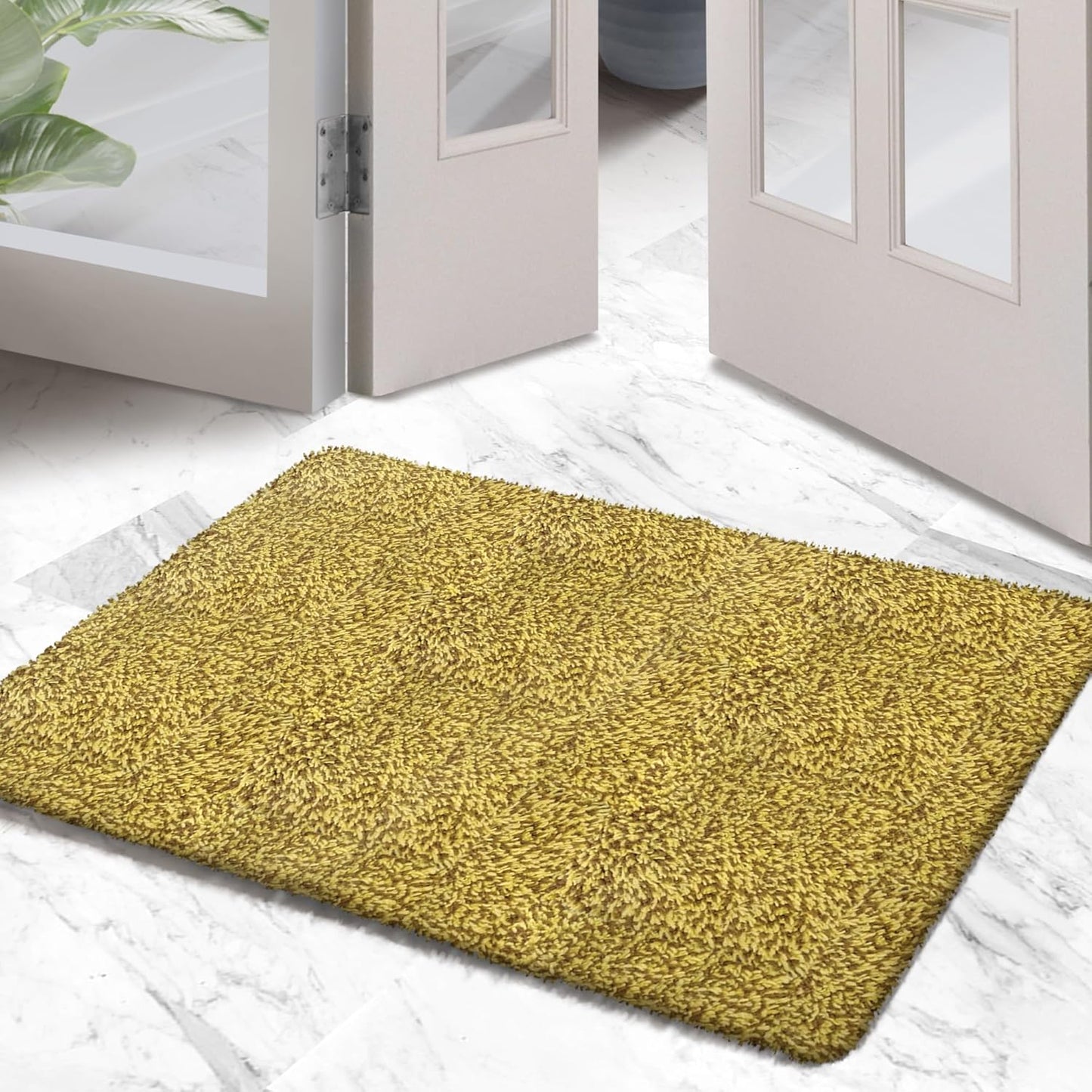 Premium Microfiber Indoor Door Mat – 24"x36" Washable Entry Mat, Non-Slip, Waterproof Backing, Super Absorbent, Low Profile Entryway Doormat for Indoor Entrance