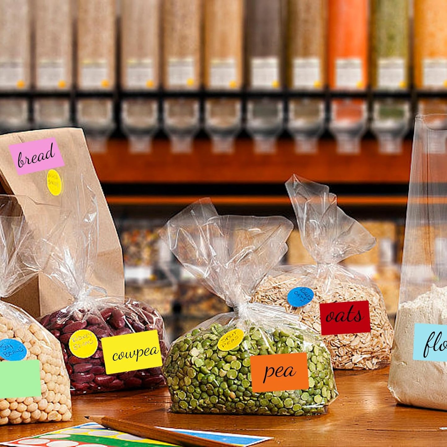 2×3 Inch Purple Removable Thermal Labels,Self-Adhesive Square Direct Thermal Labels,300 Sheets per Roll with Perforated Lines