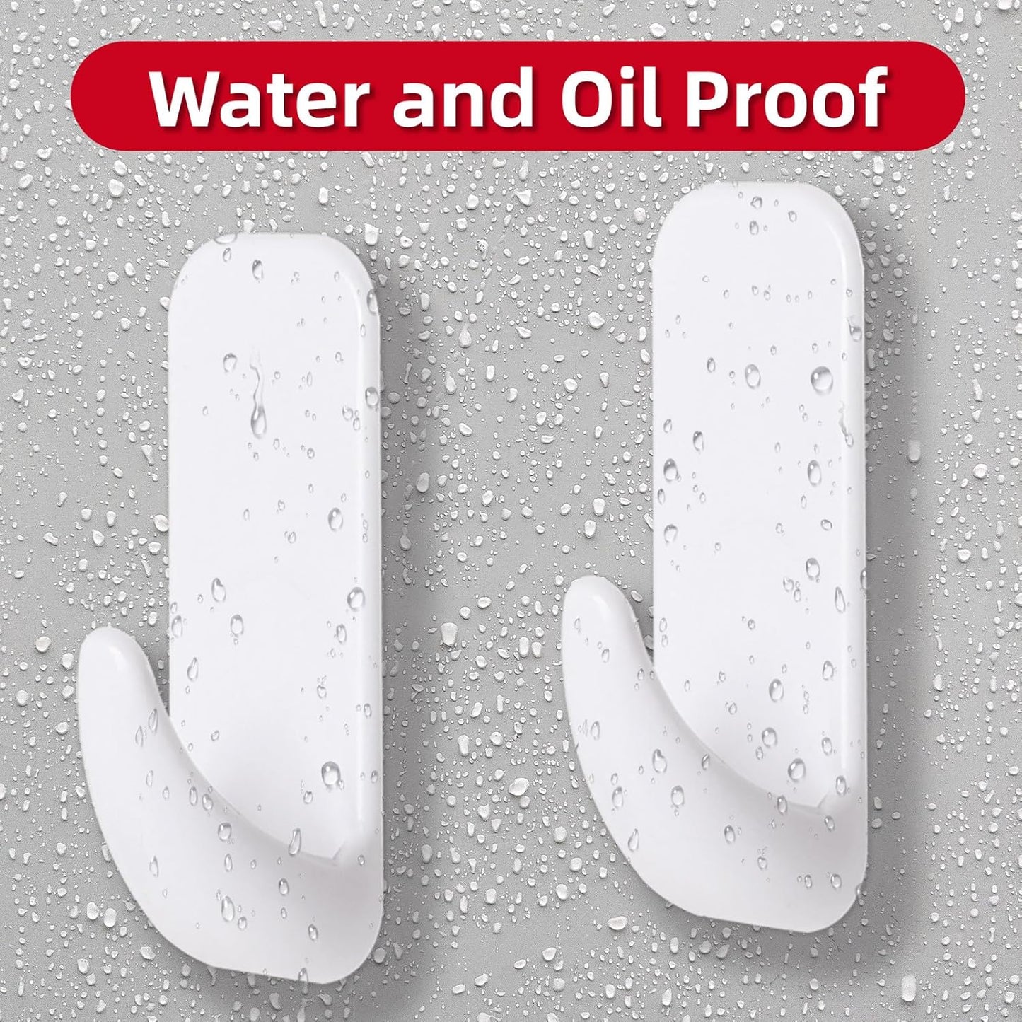 Wall Hooks for Hanging Heavy Duty, Medium 22 Self Adhesive Wall with 26 Strips no Damage, Sticky for Key, Shower,Towel, Coat, Door, Hat