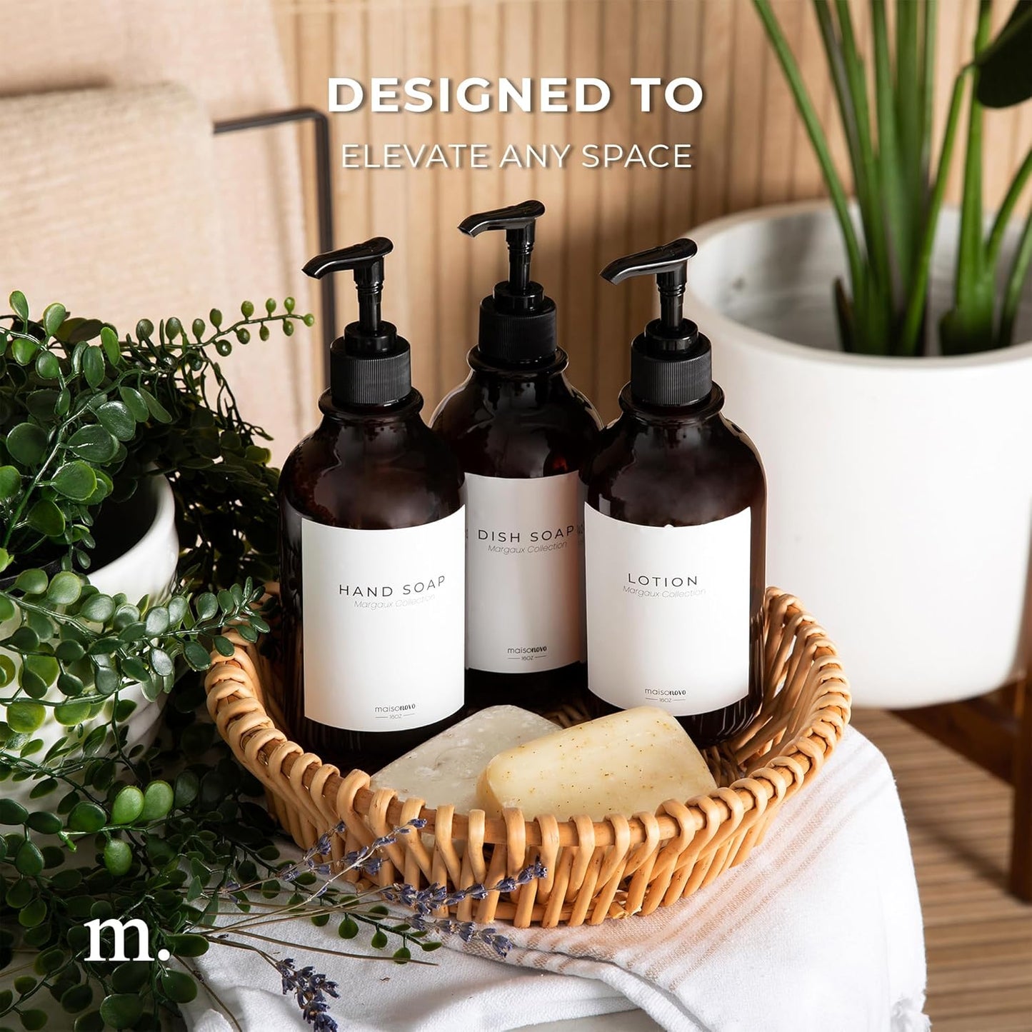 MaisoNovo Soap Pump Replacement - 2X Black Plastic Pumps - Pump Dispenser - Soap Dispenser Pump Replacement - Stainless Steel Soap Pump - Pump for Soap Dispenser