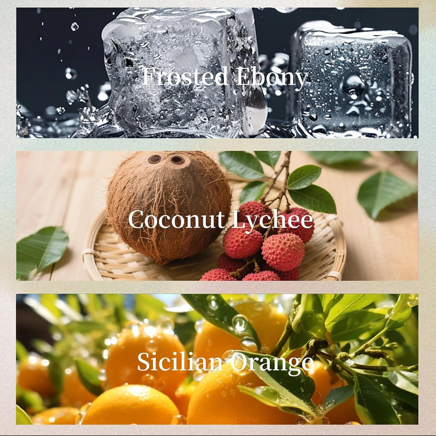 THEDOTS Series Sicilian Orange Car Vent Clip, Fabric Sachet Air Freshener, 30 Days Long-Lasting for Car Interior Decor, Non-Toxic (1 Pack)