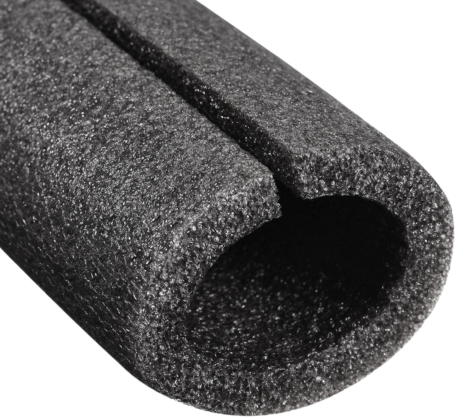 uxcell Foam Tube 1.64 Ft Length 1.37in ID 2.15in OD Hollow Pipe Cover for Protecting Pipes and Heat Preservation Black 4 Pack