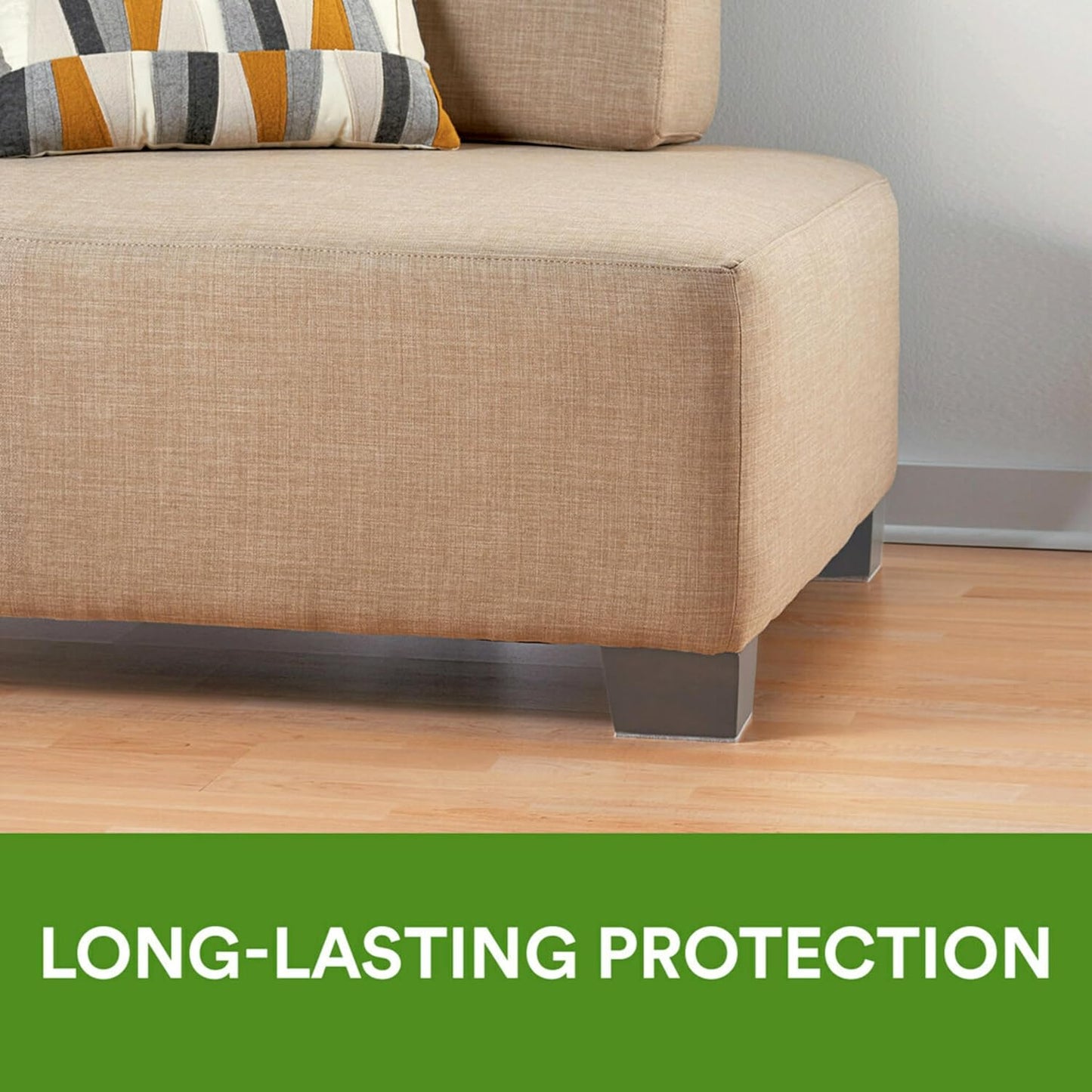 Scotch Felt Pads 162 PCS Beige, Felt Furniture Pads for Protecting Hardwood Floors, Round, Assorted Sizes Value Pack, Self-Stick design, Protecting from nicks, dents and scratches (SP845-NA)