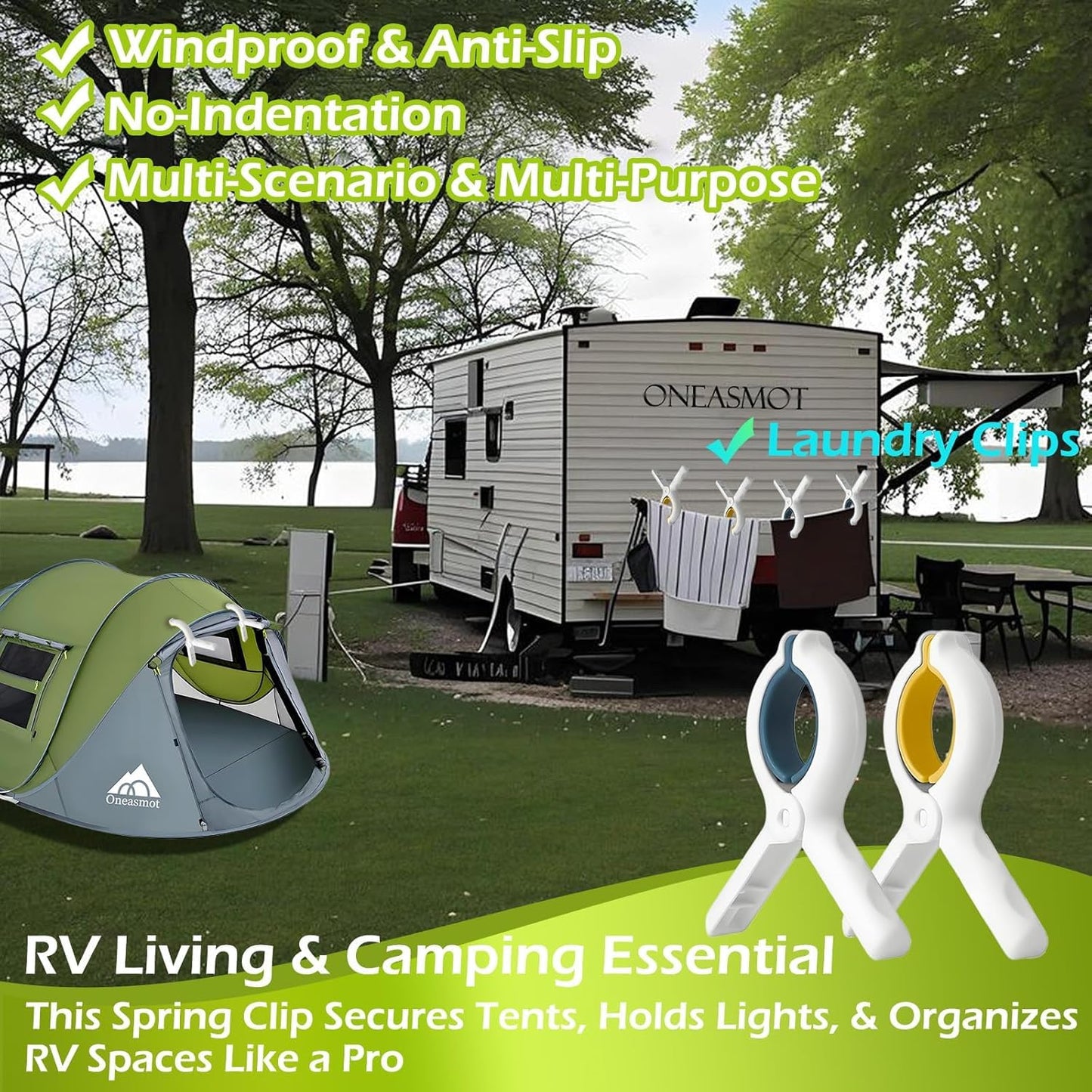 Extra LargeTowel Clips for Beach Chairs,3.7 Inch Beach Towel Clips,Towel Clips Strong gripping Power Suitable for Family Vacation and Poolside Leisure