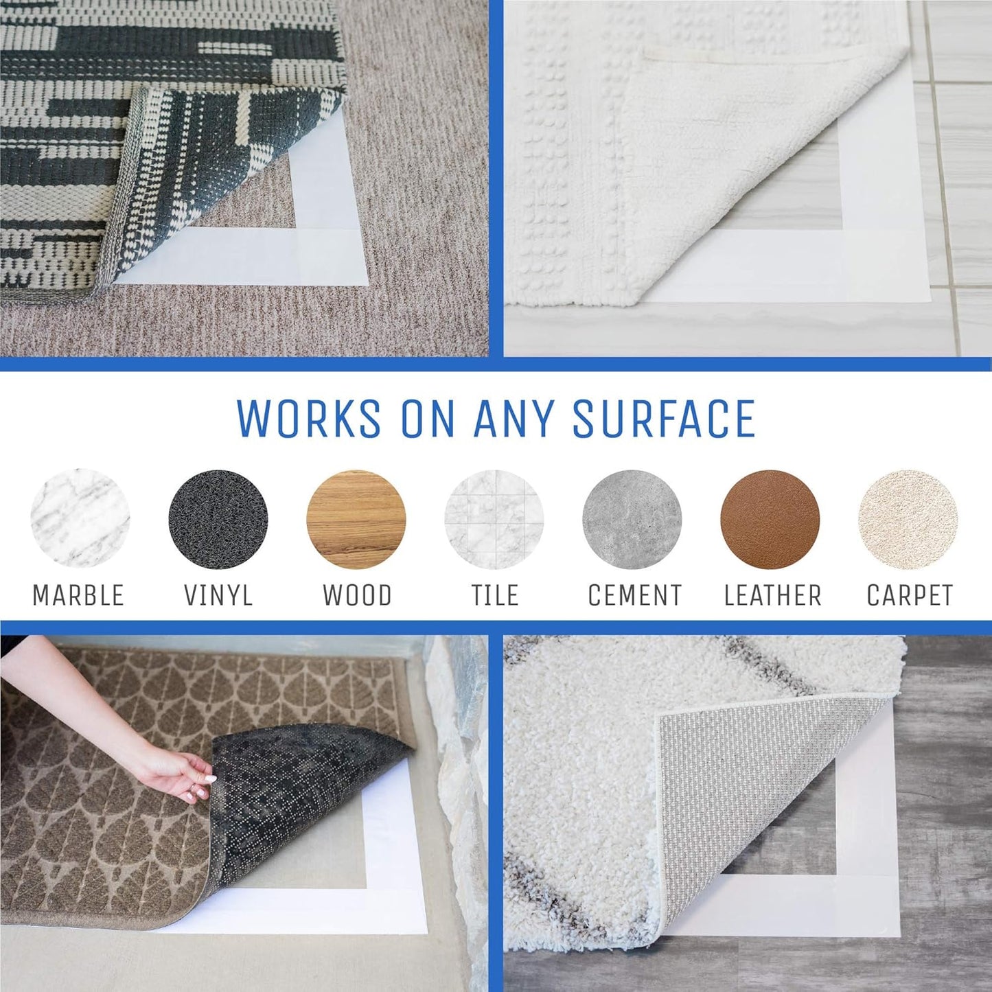 Strongest Double Sided Carpet Tape, 2 Inch by 40 Yard, 120 feet! 2X More! 5 Stars Professional Grade, Industrial Strength, Heavy Duty Rug and Carpet Underlayment Adhesive