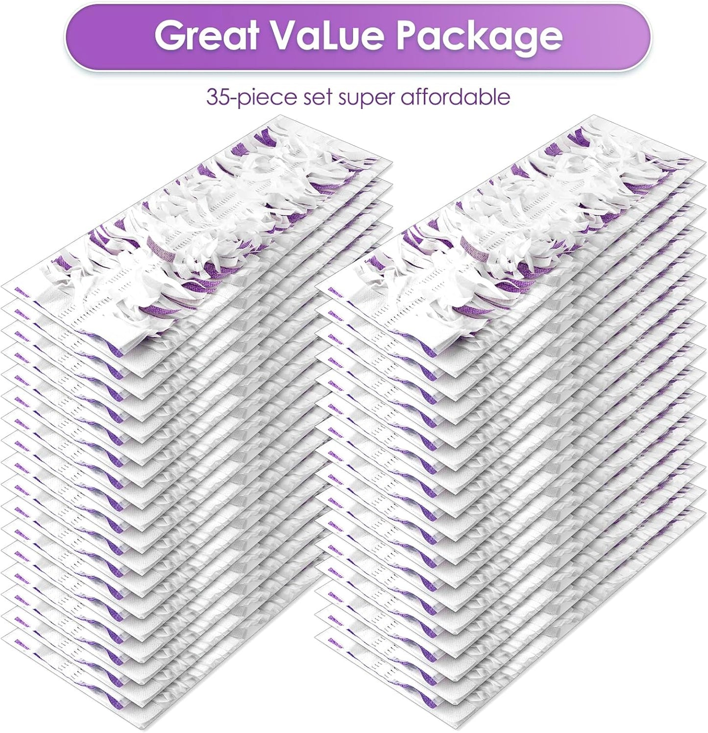 (35 Pack) Replacement Power Mop Pads for Swiffer PowerMop, Disposable PowerMop Mopping Pad Refills Compatible with Swiffer PowerMop, Multi-Surface Mop Pad Refills for Floor Cleaning