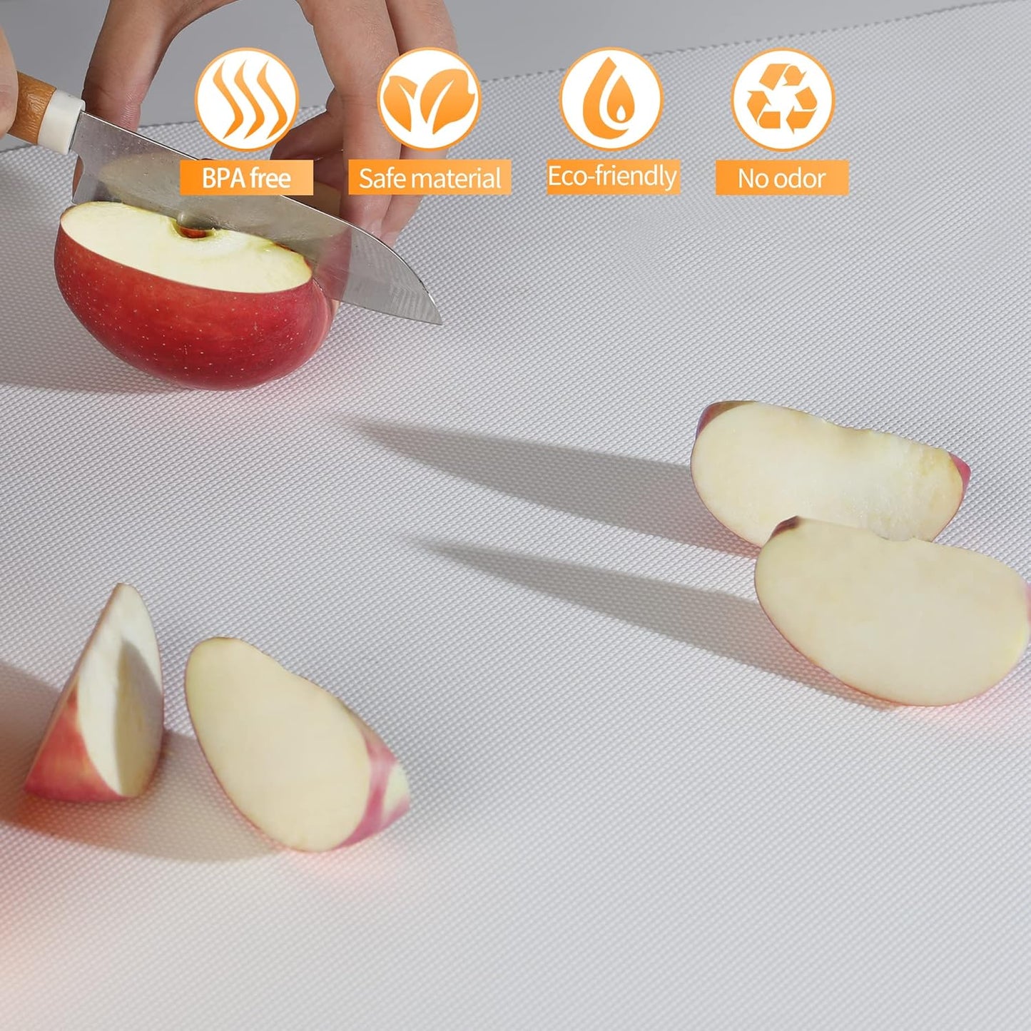 Kitchen Shelf Liner Drawer Liners, Non-Adhesive Refrigerator Liners Waterproof Fridge Mats with Strong Durable Kitchen Cabinets Mat for Drawers, Shelves, Pantry White