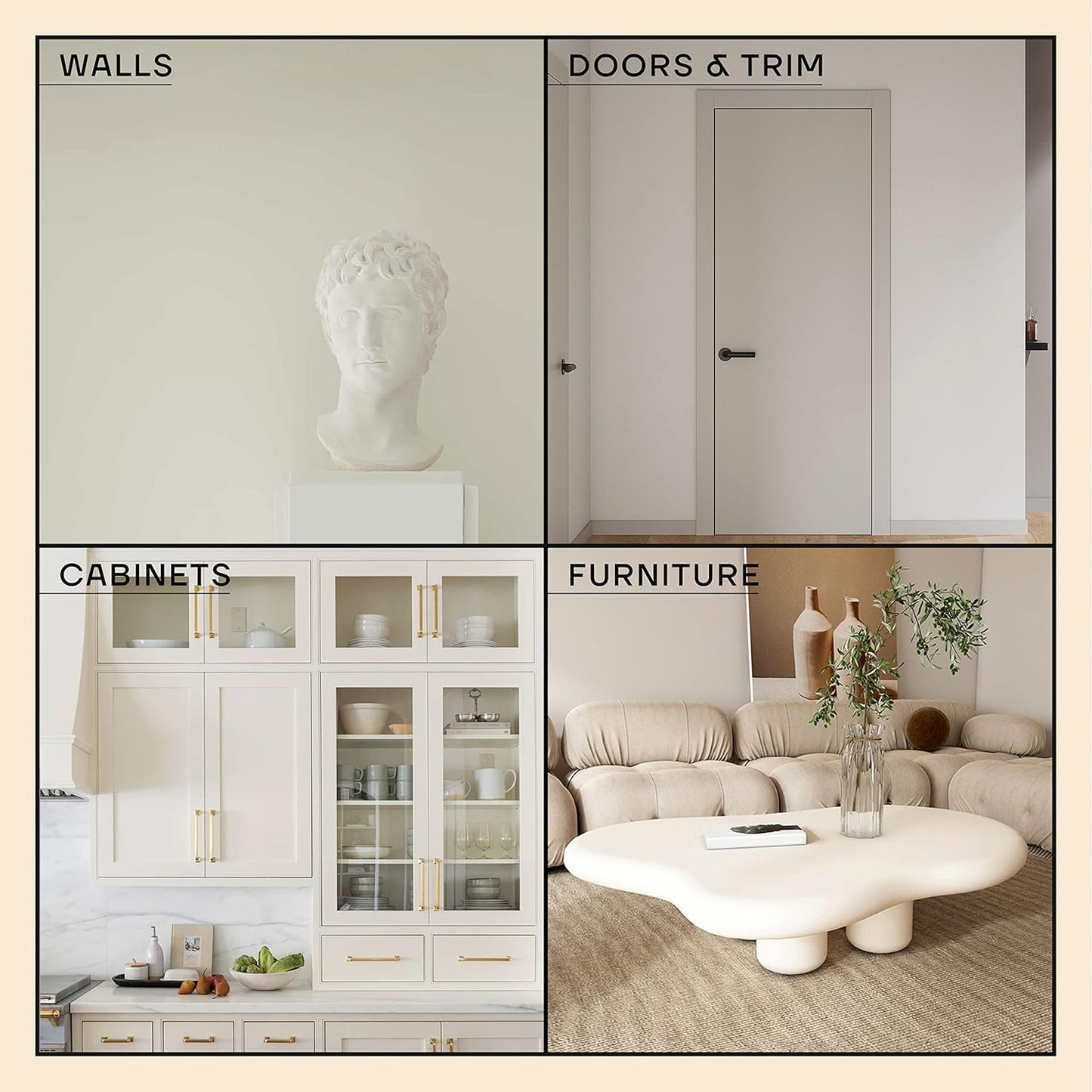 soto Gray Paint Touch Up, Multi-Surface, Matte Finish (No. 72 Hasami Grey) - 1.5 Ounces/45 Milliliters of Scratch Repair for Furniture, Walls, Cabinets, Trim, Doors, Indoor/Outdoor