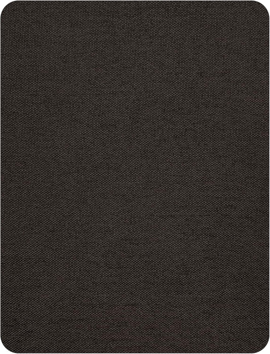 KING MOUNTAIN Self-Adhesive Coarse Linen Repair Patches, 8X11 inch, Multi Color, Can be Used for Linen Sofa Repair and Clothes Repair(8" x 11", Ebony Brown)