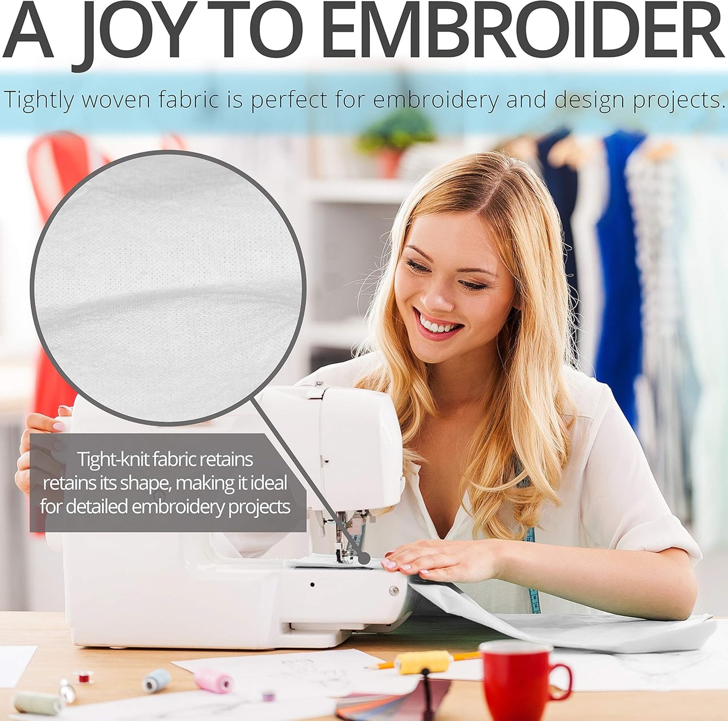 Aunti Em's Kitchen Flour Sack Dish Towels - Natural Cotton for Embroidery and Drying Glass, Hand, Dinnerware - Plain, Thick, Zero-Lint - Highly Absorbent - Set of 13, 27 x 27 Inch, White