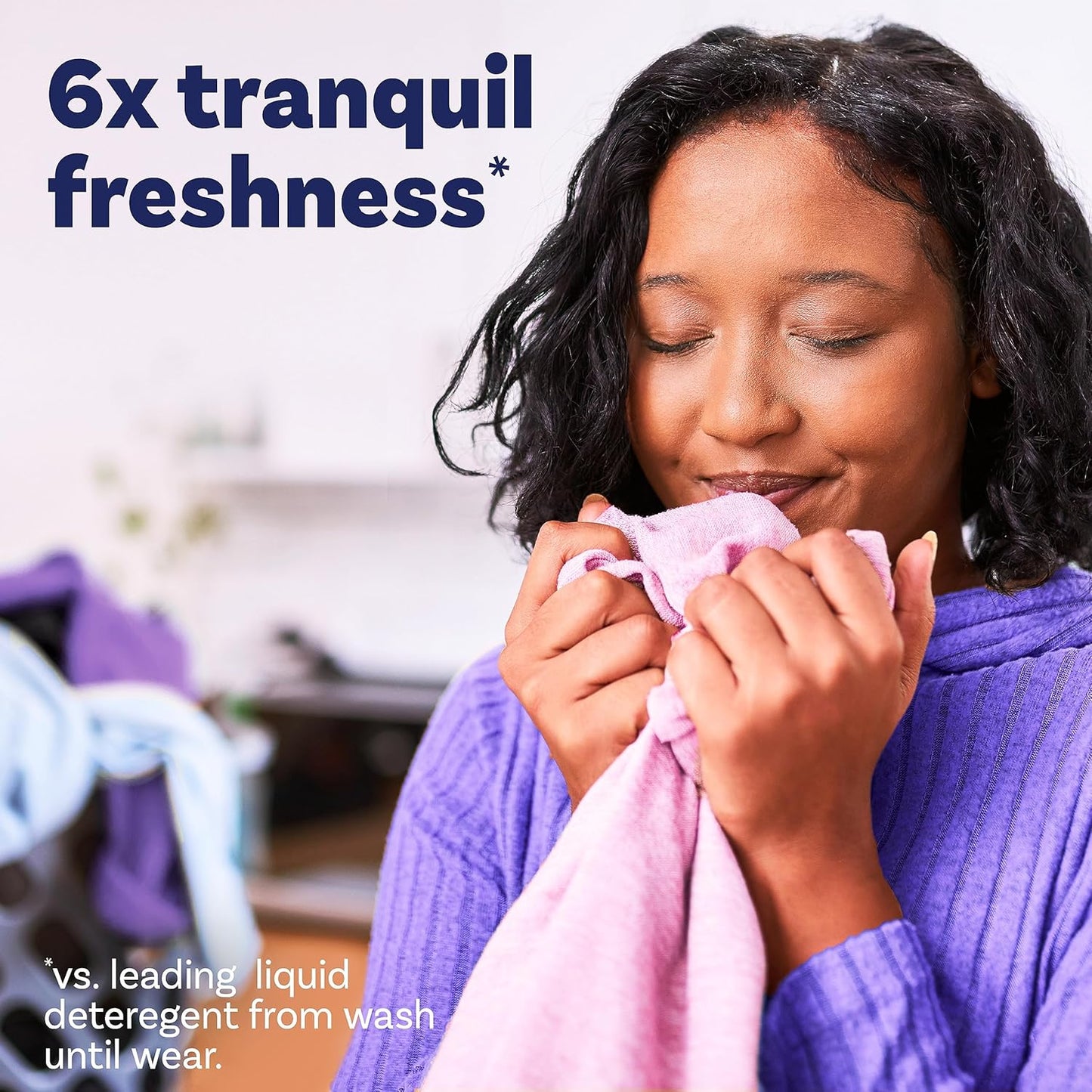 Downy Infusions In Wash Scent Booster Beads, CALM, Soothing Lavender and Vanilla Bean 24 oz