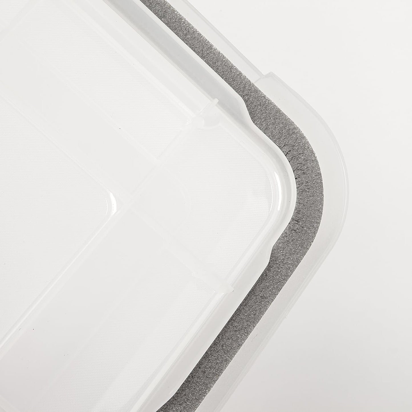 IRIS USA 47 Quart WEATHERPRO Plastic Storage Bins with Lids, Tote Organizing Container with Durable Lid and Seal and Secure Latching Buckles, 6 Pack