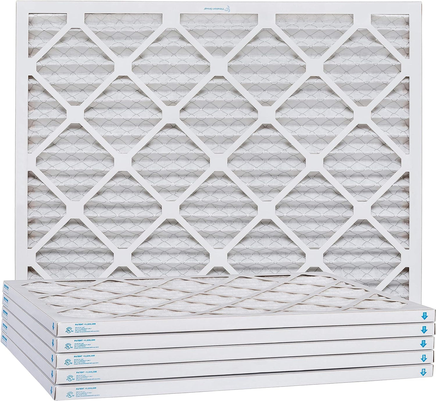 Aerostar 22x28x1 MERV 13, Pleated Air Filter, 22x28x1, Box of 6, Made in the USA