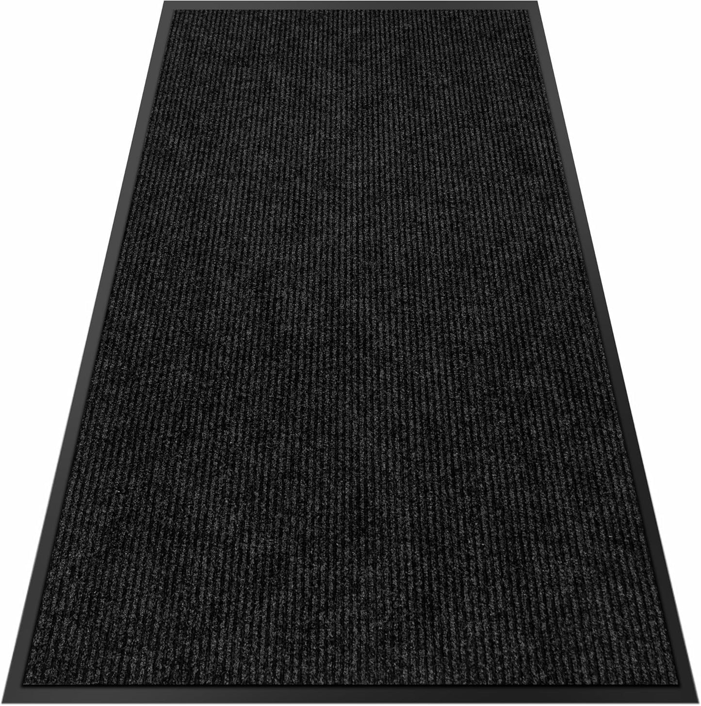 2′ x 22′ Front Door Mat Indoor Outdoor Entrance, Commercial Floor Mat Heavy Duty Dirt Trapper Entryway Doormat, Custom Size Non Slip Rubber Backing Welcome mat, Door Mat for High Traffic Area