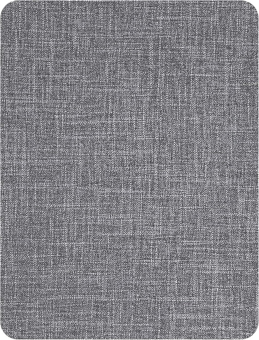 Fine Linen Repair Patches, Self-Adhesive Linen Fabric Patches, 8X11 inch Extra Size, Multi Color, Can be Used for Linen Sofa Repair and Linen Clothes Repair(8" x 11",Dark Grey 3.0)